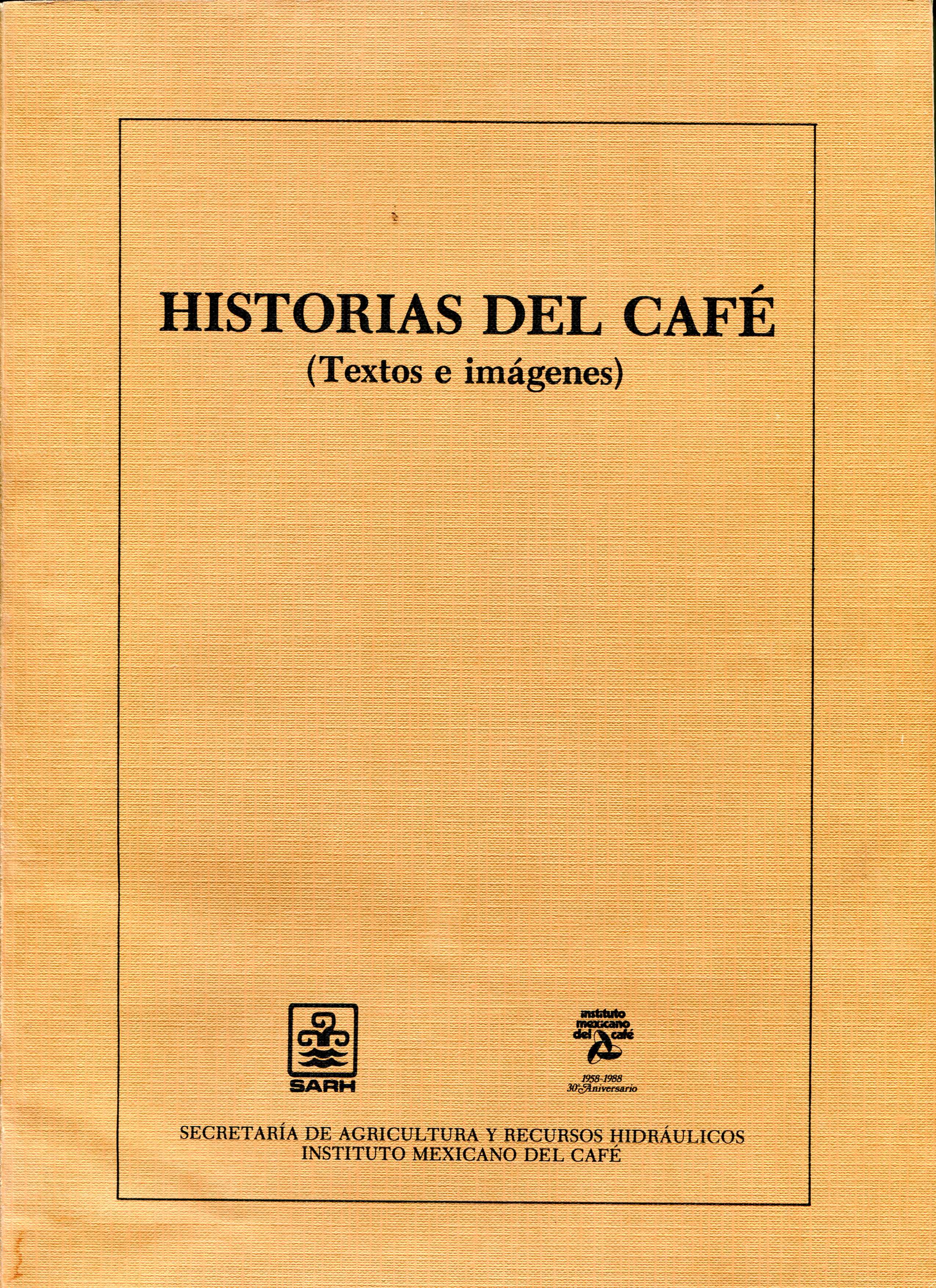 Portada de Historias del café