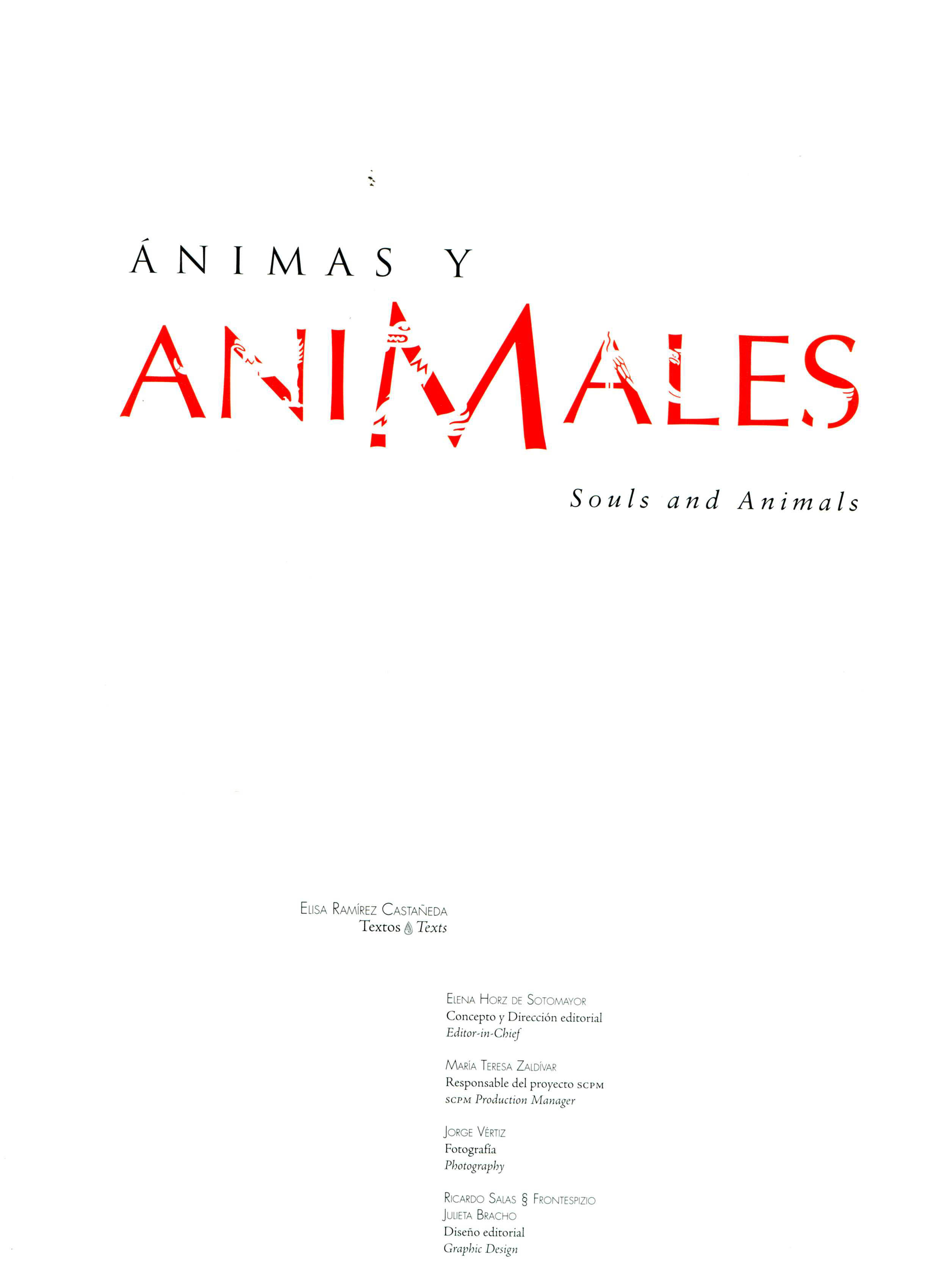 Portada de Ánimas y Animales