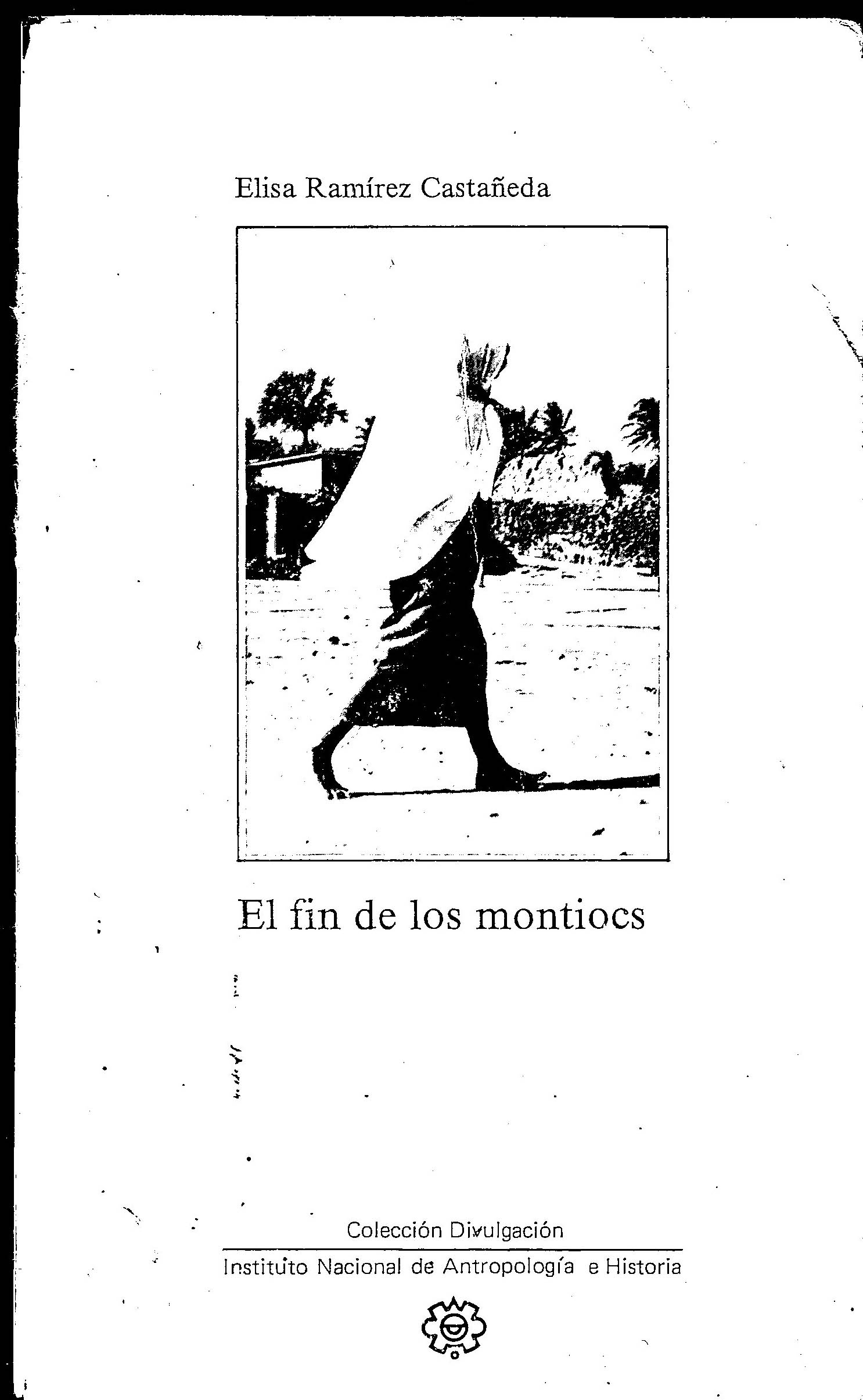 Portada de Nota para el Fin de los Montioc